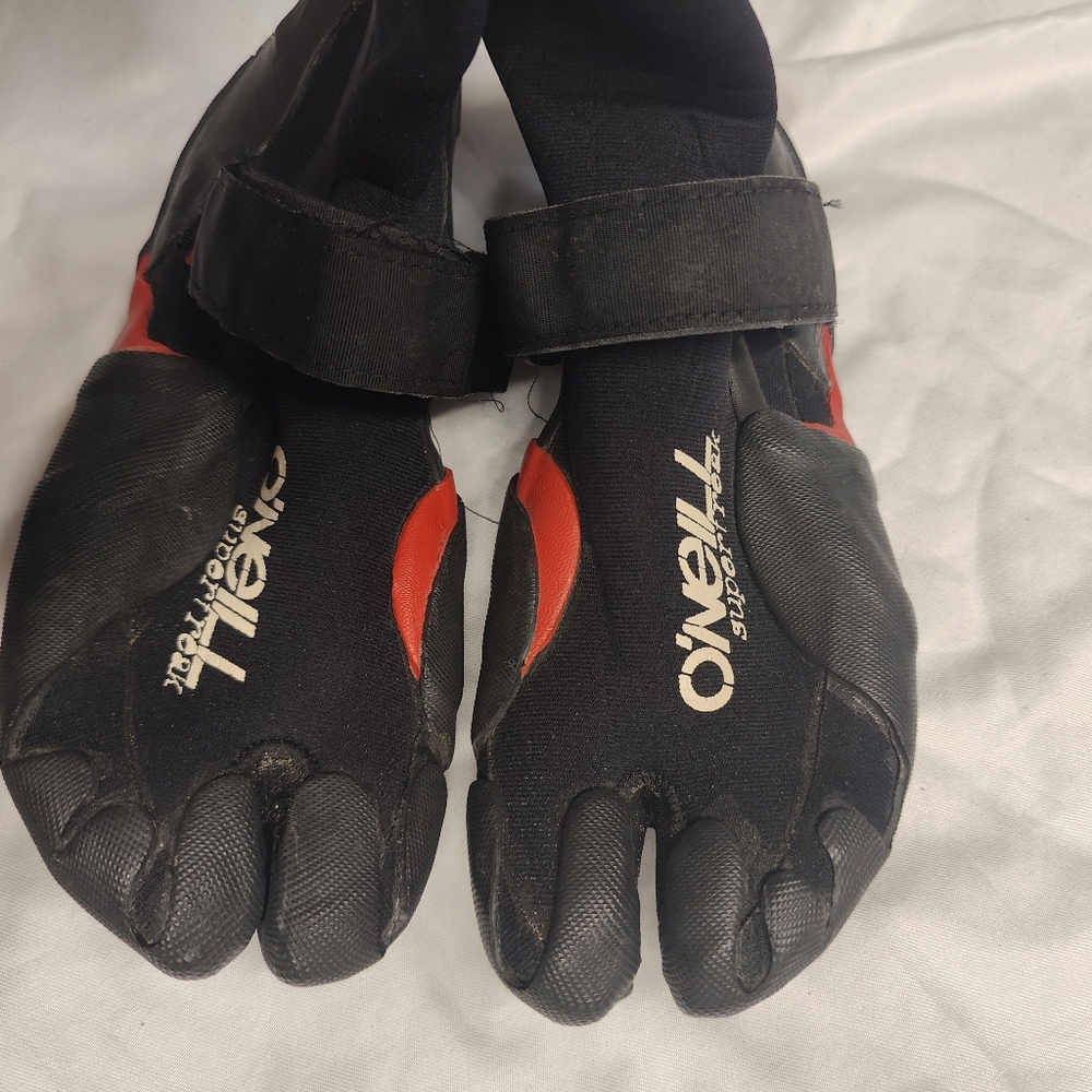 O'Neill 3mm Split Toe Wetsuit Boot Black Used